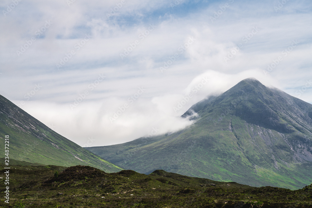The Cuillin mountains, Isle of Skye, Inner Hebrides, Scotland, UK