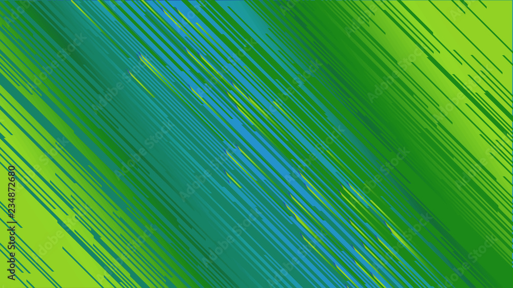 Fototapeta premium Background with color lines. Different shades and thickness.