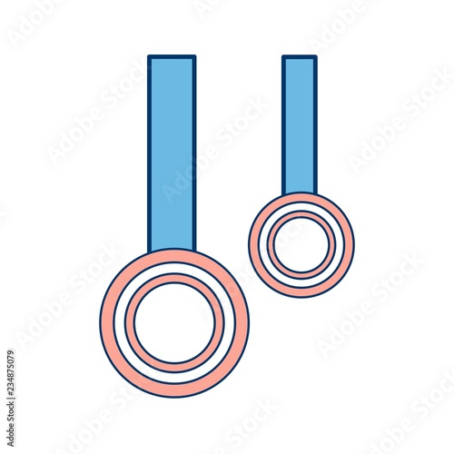 Rings Icon Vector Illustration