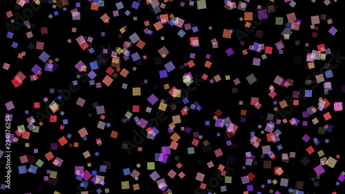 Background of squares. Different shades. With color and light transitions.