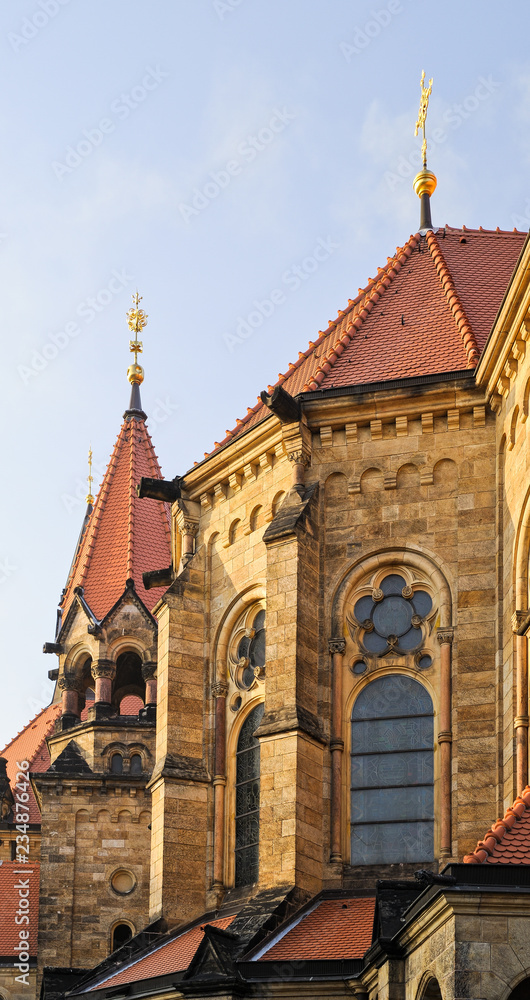 katholische Pfarrgemeinde St. Franziskus Xaverius, Garnisonkirche St. Martin, Dresden Neustadt, Sachsen, Deutschland