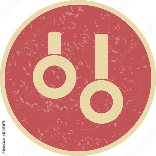 Rings Icon Vector Illustration