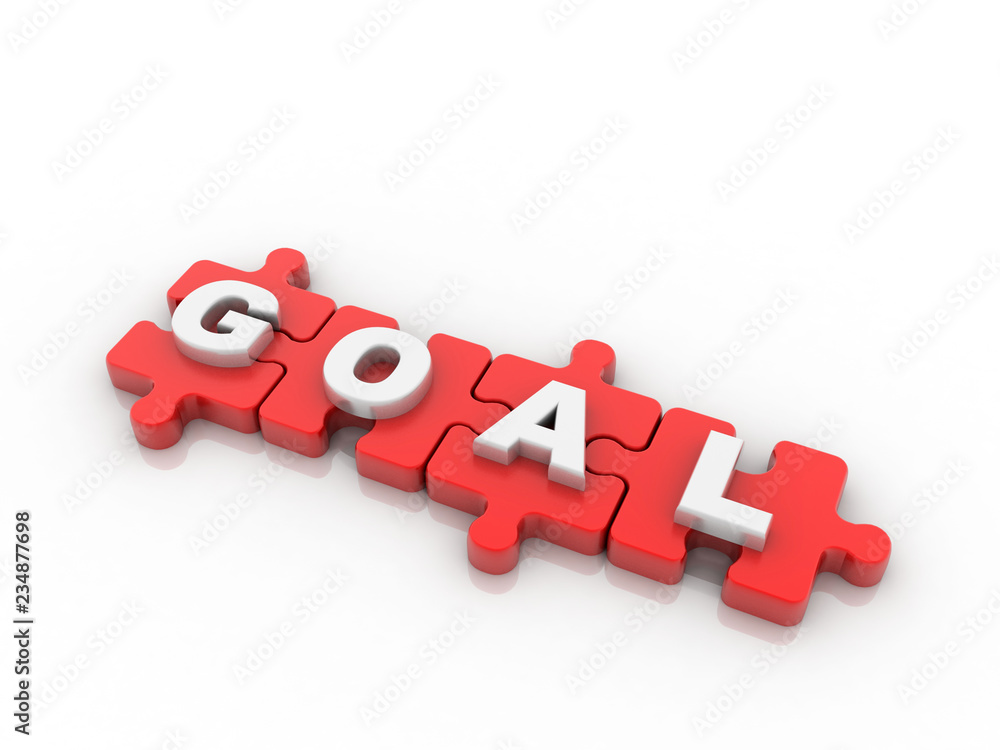 3d rendering puzzle goal goal 3d rendering puzzle goal goal