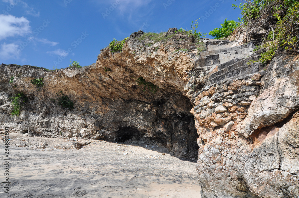 Cave on Beach