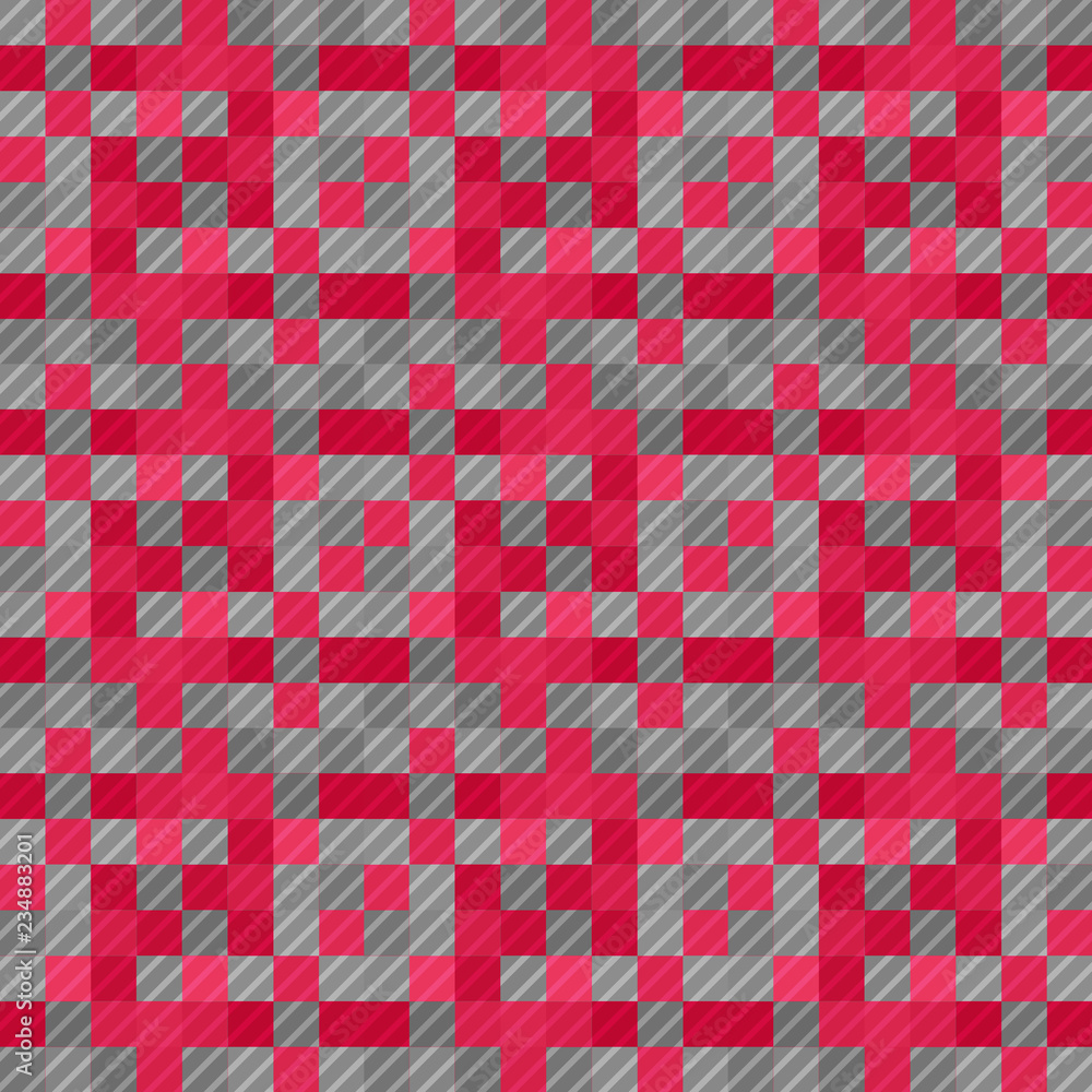 Seamless pattern background from a variety of multicolored squares. Seamless pattern background from a variety of multicolored squares.