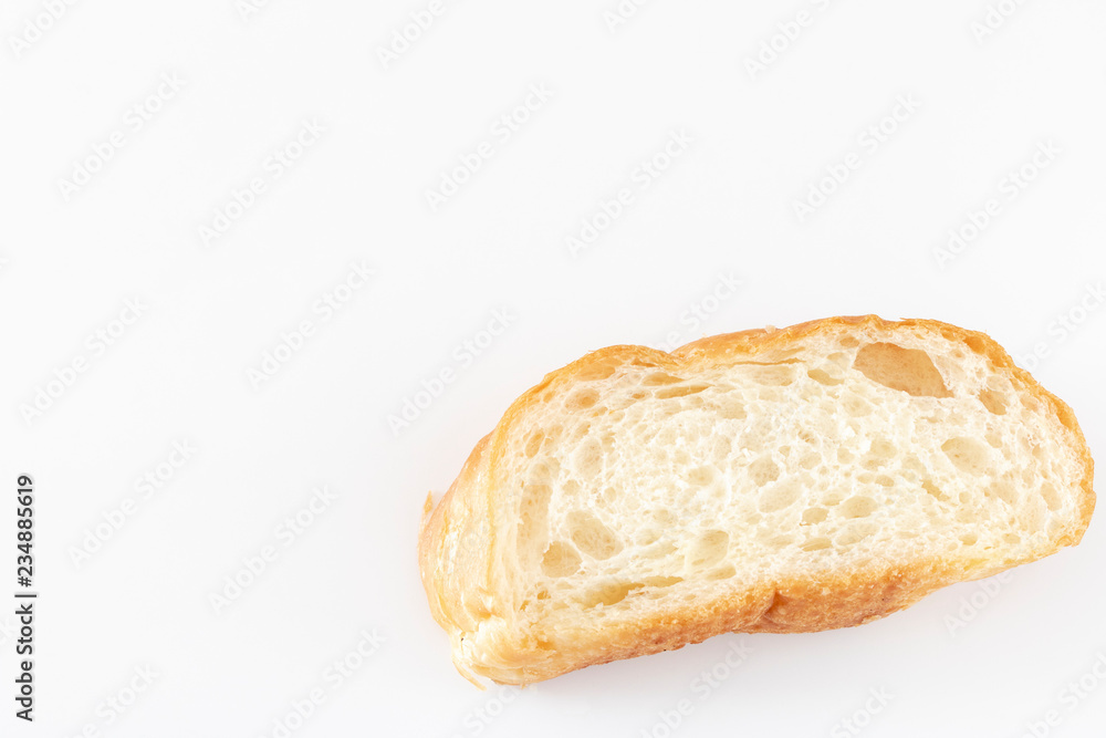 スライスしたフランスパン スライスしたフランスパン