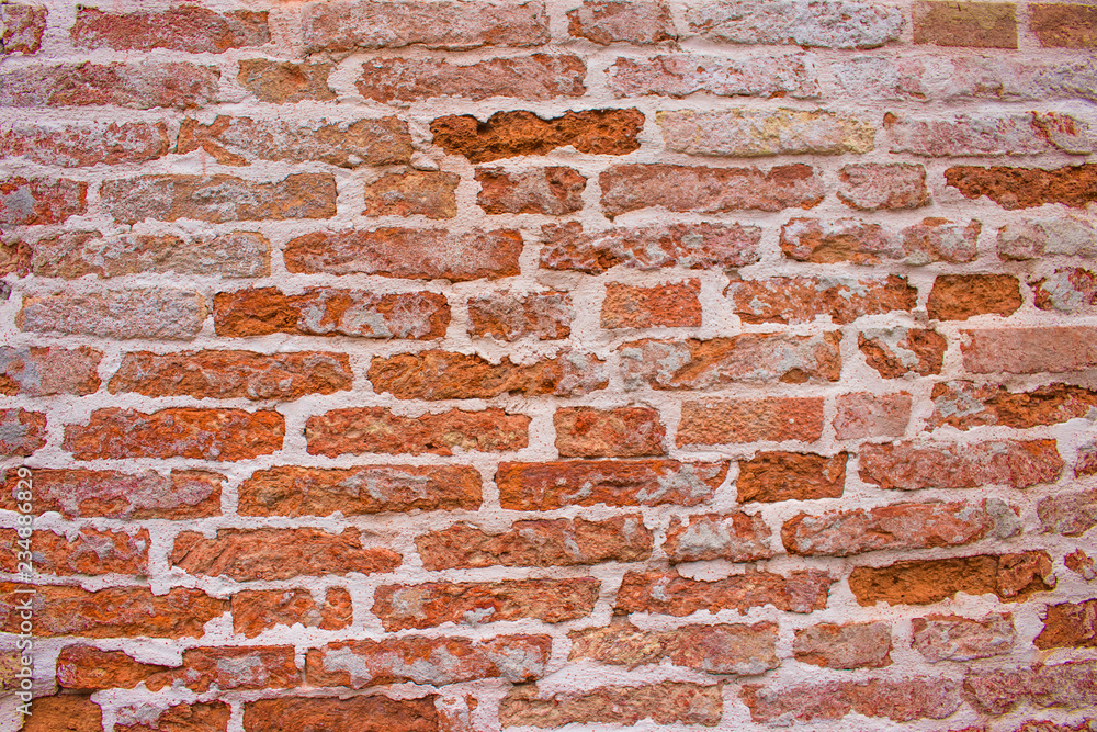 Obraz premium Orange Brick Wall