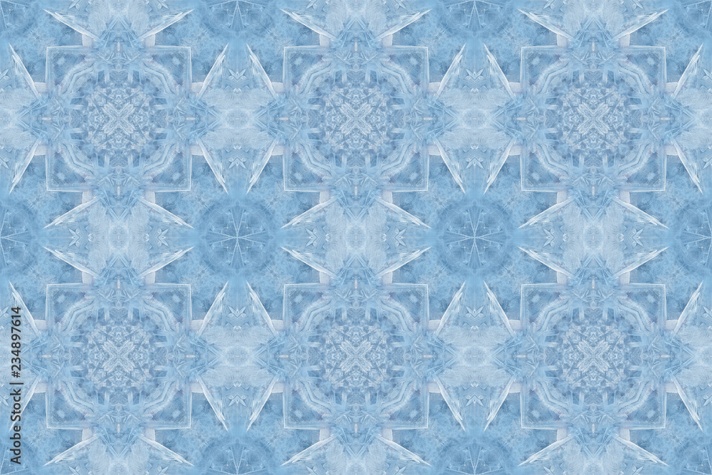 Abstract frozen cold dark frost nord wallpaper pattern