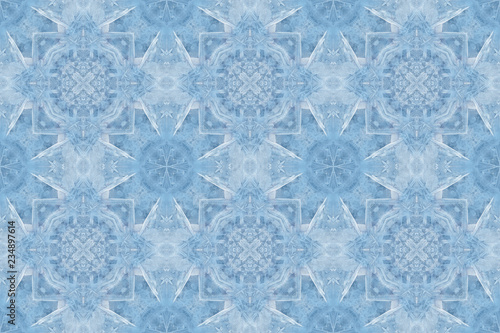 Abstract frozen cold dark frost nord wallpaper pattern © Mandrixta