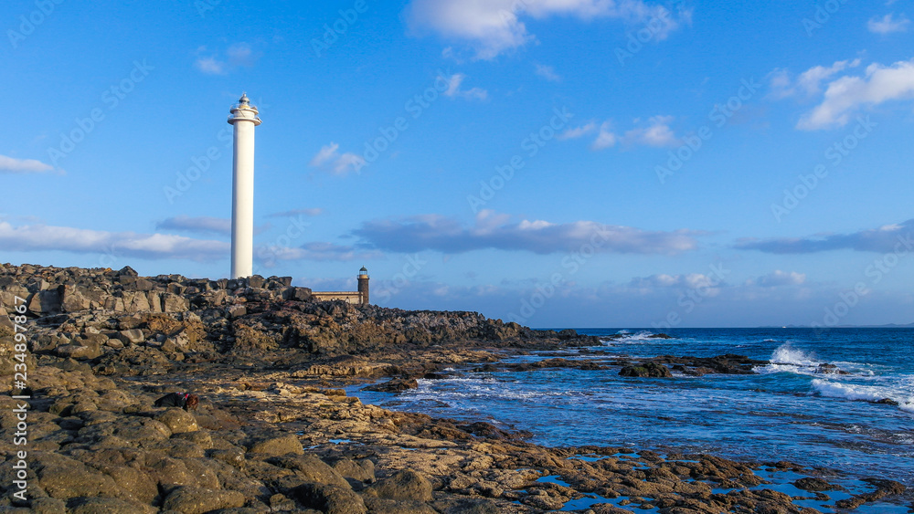 Obraz premium An der Felsküste auf Lanzarote
