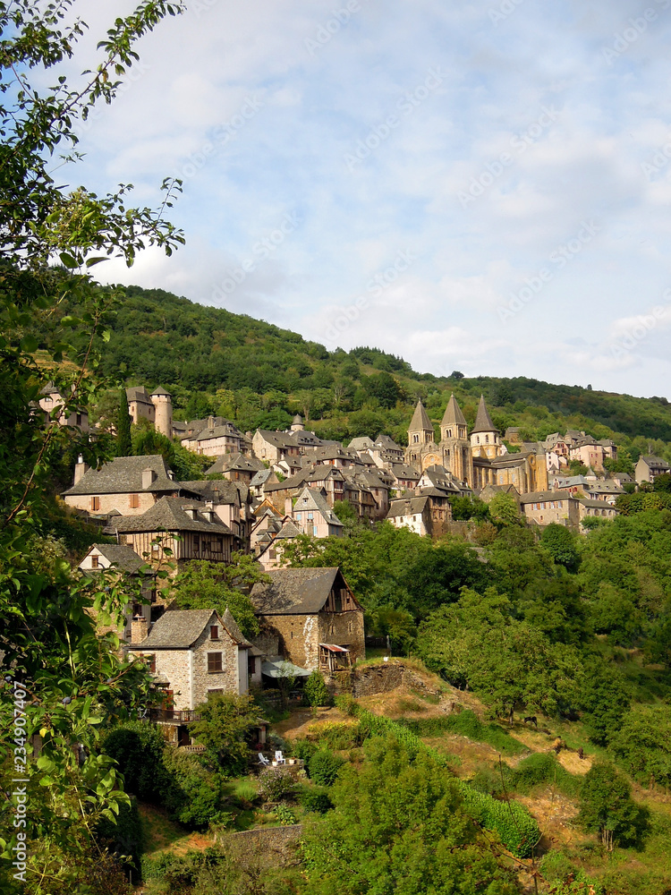 Village de Conques Aveyron Auvergne 4