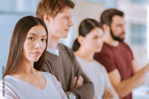 Professional four colleagues having ambitious Free Download Professional four colleagues having ambitious - GFXLoad