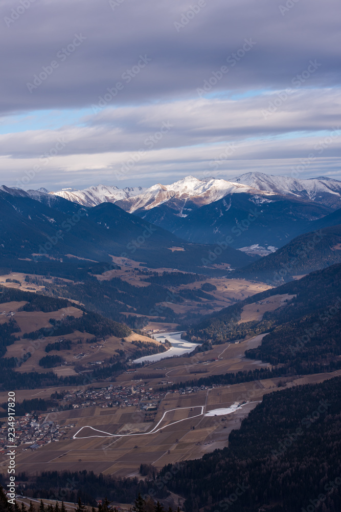 Obraz premium winter mountains