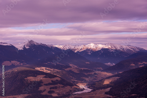 winter mountains