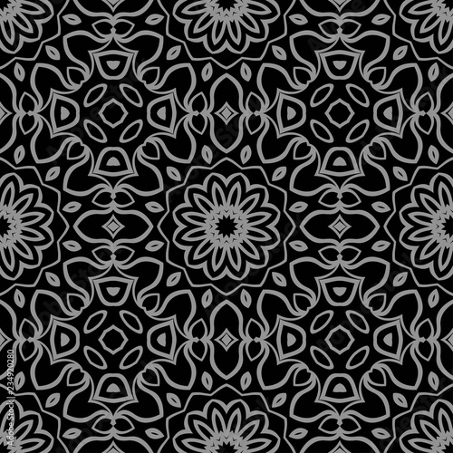 Abstract Vector of flower seamless pattern. paper for scrapbook