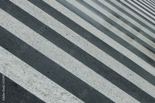 Pedestrian crossing on the winter city street, background