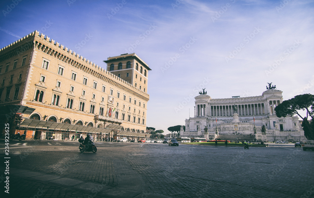piazza venice in Rome - Italy