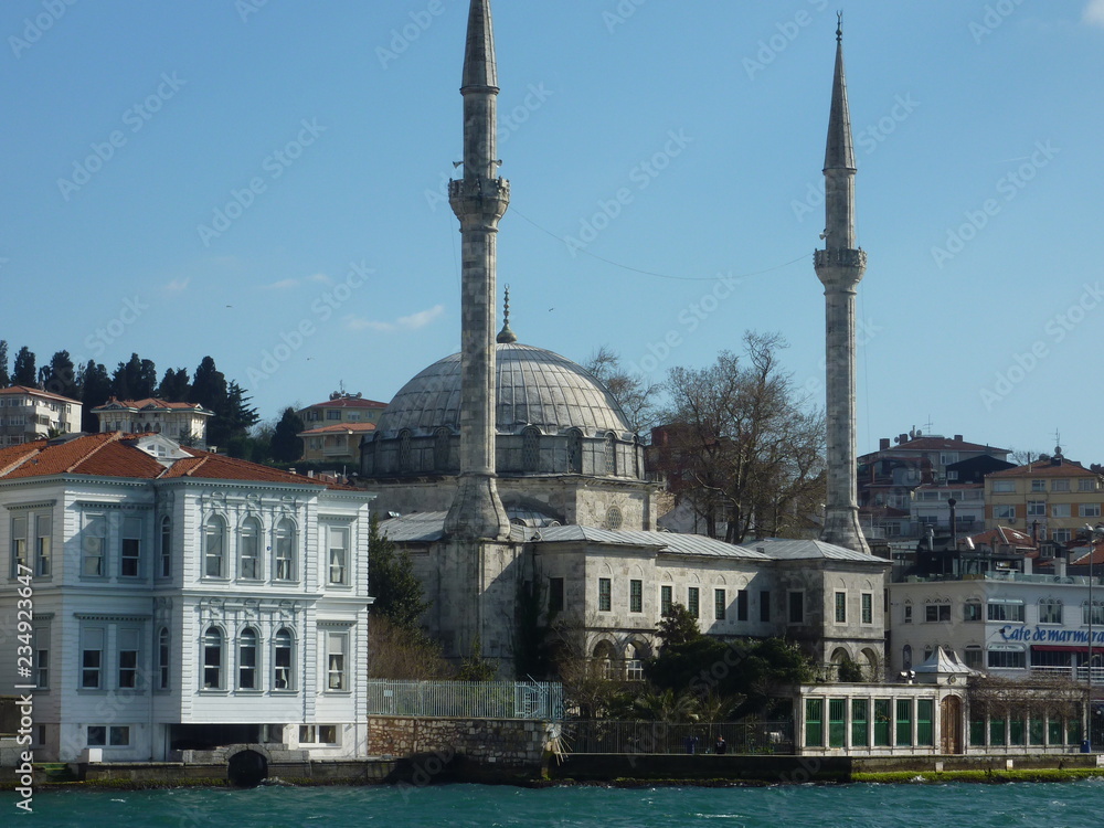 Bosphorus river in Istanbul. Turkey