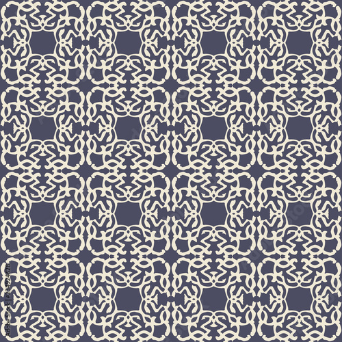 Gray royal pattern. The Seamless vector background