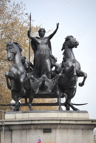 Boadicea and Her Daughters, London City
