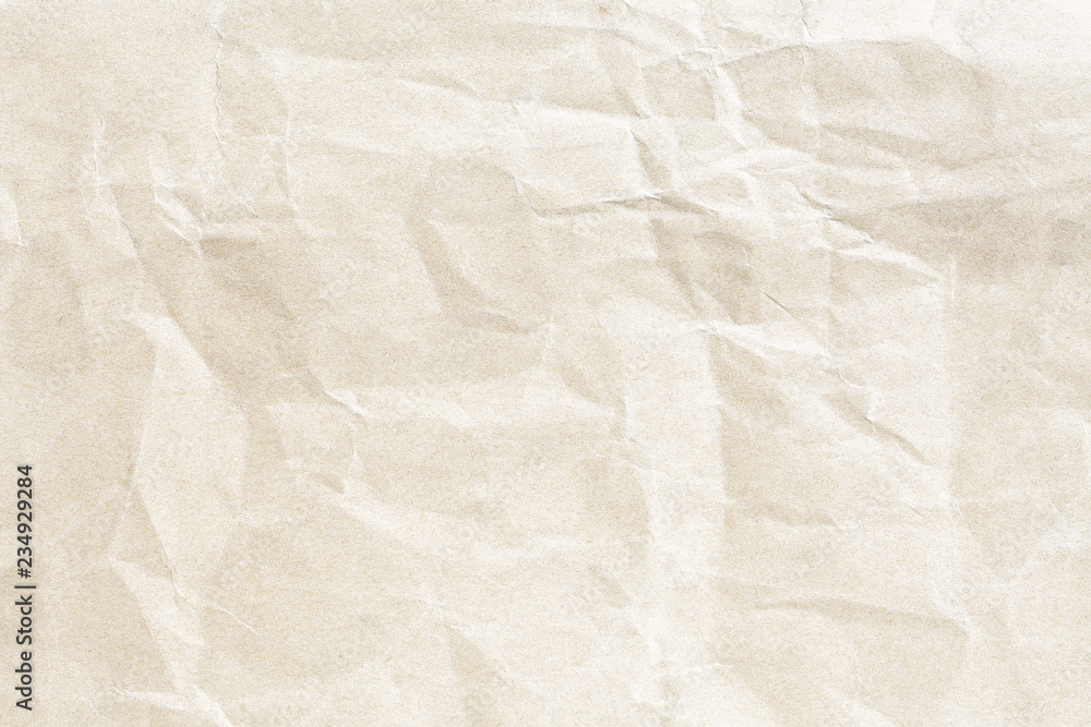 Old crumpled brown paper texture Old crumpled brown paper texture