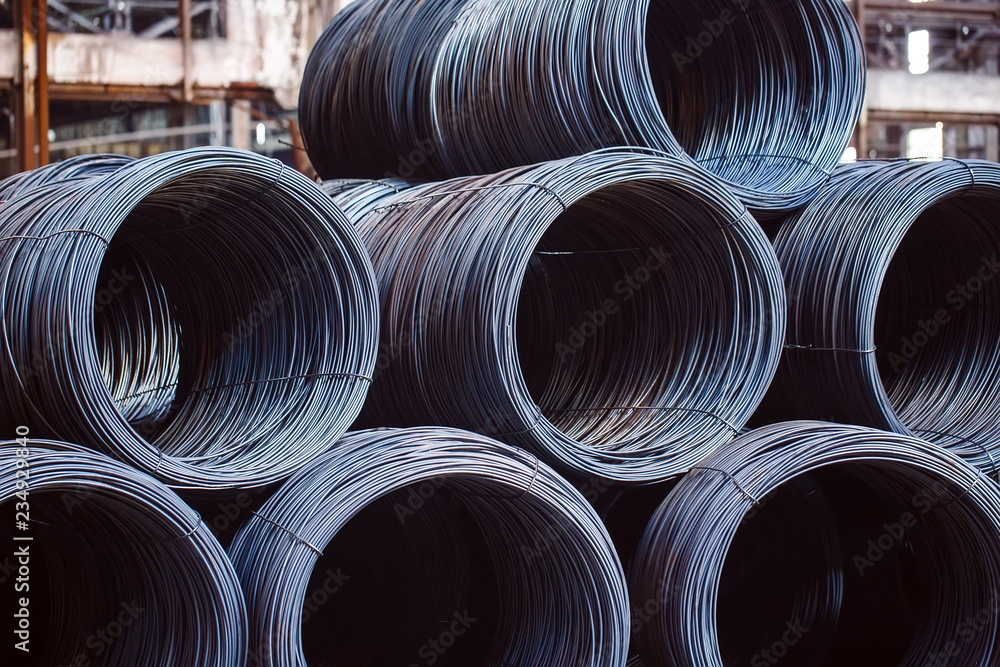 building armature are located in the warehouse of metallurgical products. Element of the constructional structure. building armature are located in the warehouse of metallurgical products. Element of the constructional structure.