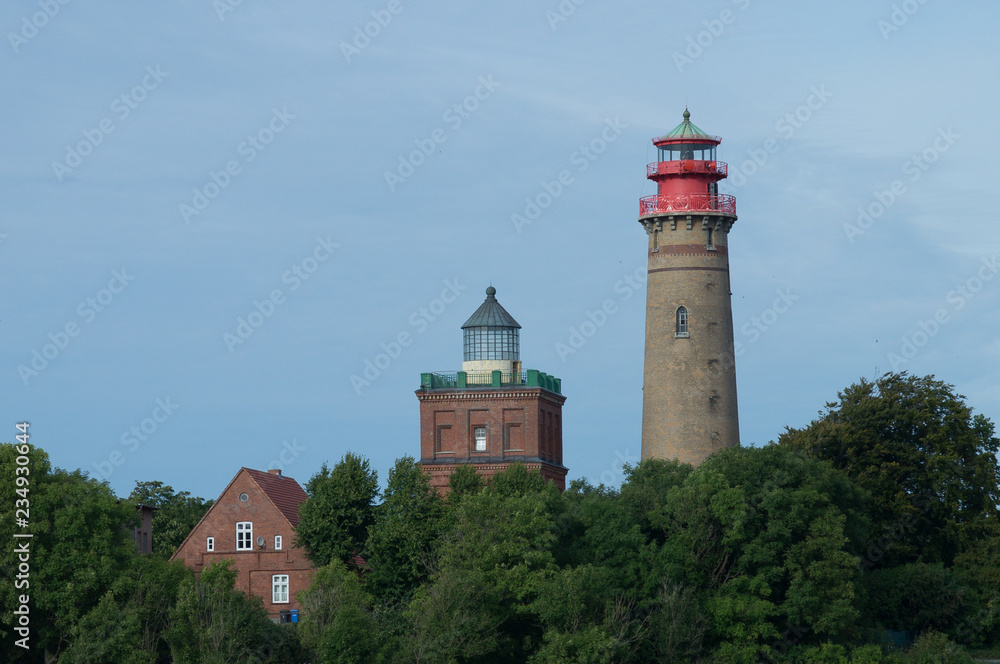 Lighthouse in Putgarten at Cape Arkona