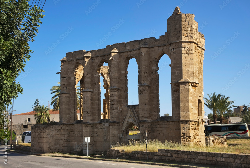 Church of  St. George of Latins in Famagusta. Cyprus