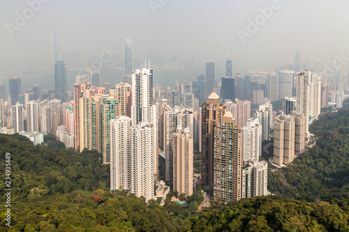 Hong Kong Skyline Victoria Peak © Randy