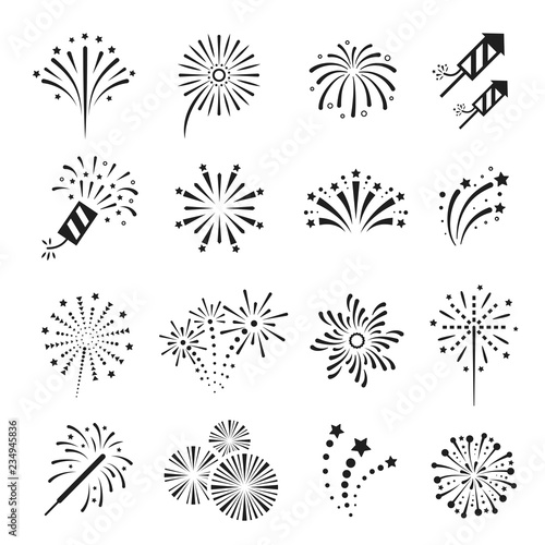 Fireworks, firecracker festival event and holiday fun.
