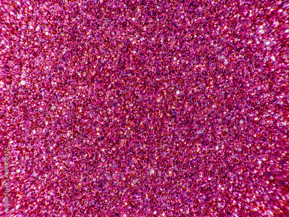 Background sequin. PINK sparkle background. Holiday abstract glitter  background with blinking lights. Fabric sequins in bright colors. Fashion  fabric glitter, sequins. Stock Photo | Adobe Stock