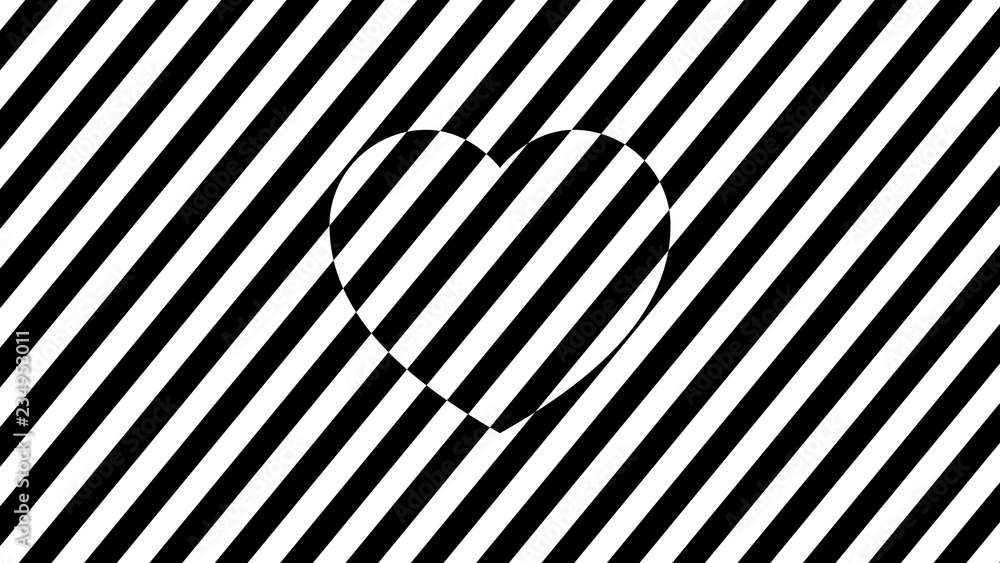 modern, fashionable black and white background with a heart for design, advertising, postcards, packaging, printing. valentine's day modern, fashionable black and white background with a heart for design, advertising, postcards, packaging, printing. valentine's day