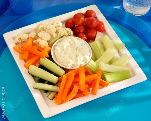 CRUDITES AND DIP SELECTION photo