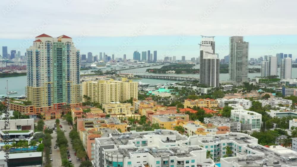 Helicopter tour Miami Beach Port harbor Helicopter tour Miami Beach Port harbor
