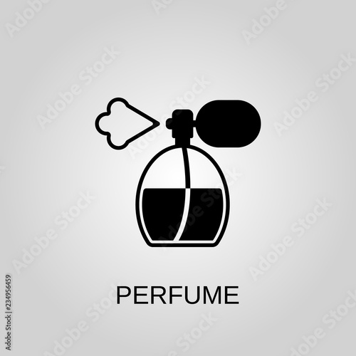 Perfume icon. Perfume symbol. Flat design. Stock - Vector illustration.