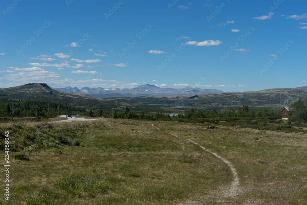 Fototapeta premium Rondane Nationalpark in Norwegen