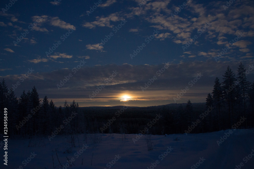 Evening in Lappland 2