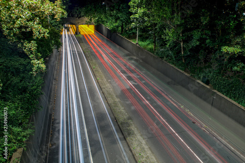 Maastunnel traffic photo