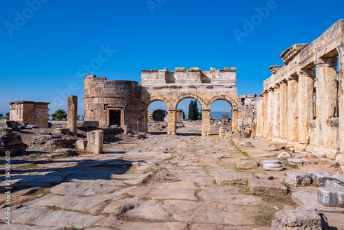 Antique ruins, city gate