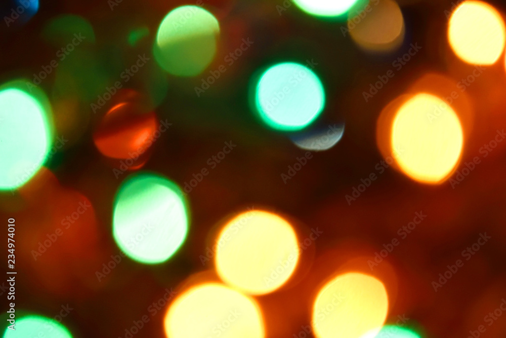 Colorful lights bokeh background, Chrismas Colorful lights bokeh background, Chrismas