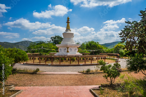 Palau Novella, Buddha temple in Garraf, Catalonia.