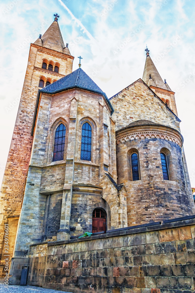 St. George's Basilica in Prague Castle, Czech Republic St. George's Basilica in Prague Castle, Czech Republic