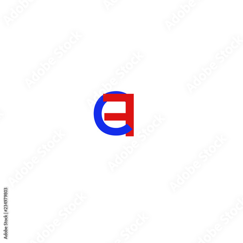 Free Download Letter CF Red and Blue - GFXLoad