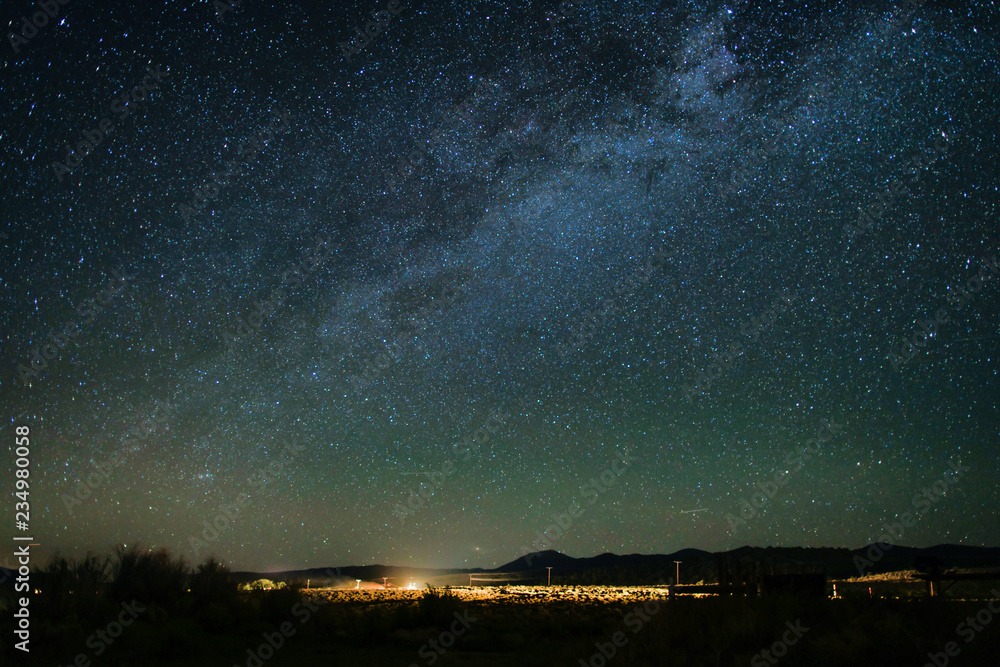 California Star-filled Sky with Milky Way
