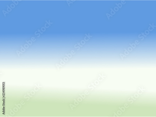 Grün-blauer Landschaftshintergrund