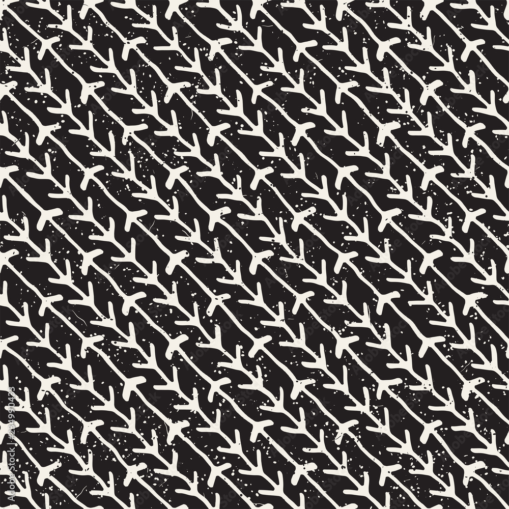 Simple ink geometric pattern. Monochrome black and white strokes background. Hand drawn ink texture for your design
Simple ink geometric pattern. Monochrome black and white strokes background. Hand drawn ink texture for your design