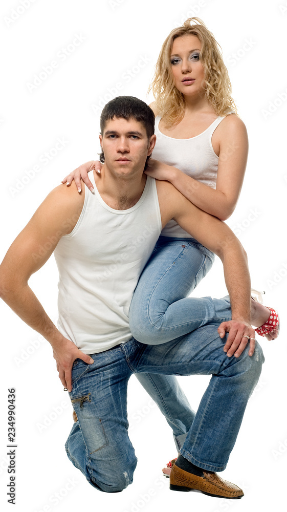 Man and woman Man and woman