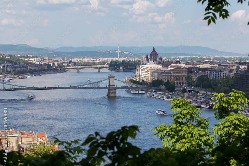 View on  wonderful Budapest