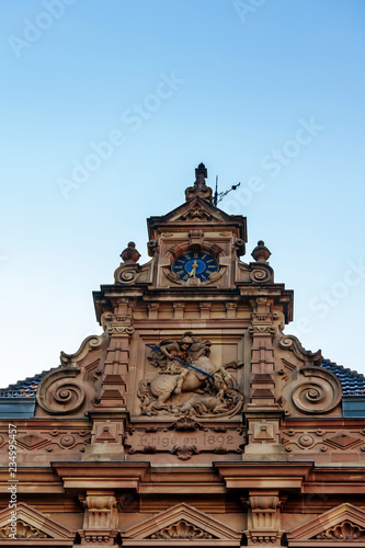 Old traditional houses in Strasbourg