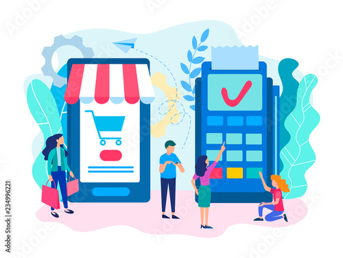 Near field communication, online banking and shopping